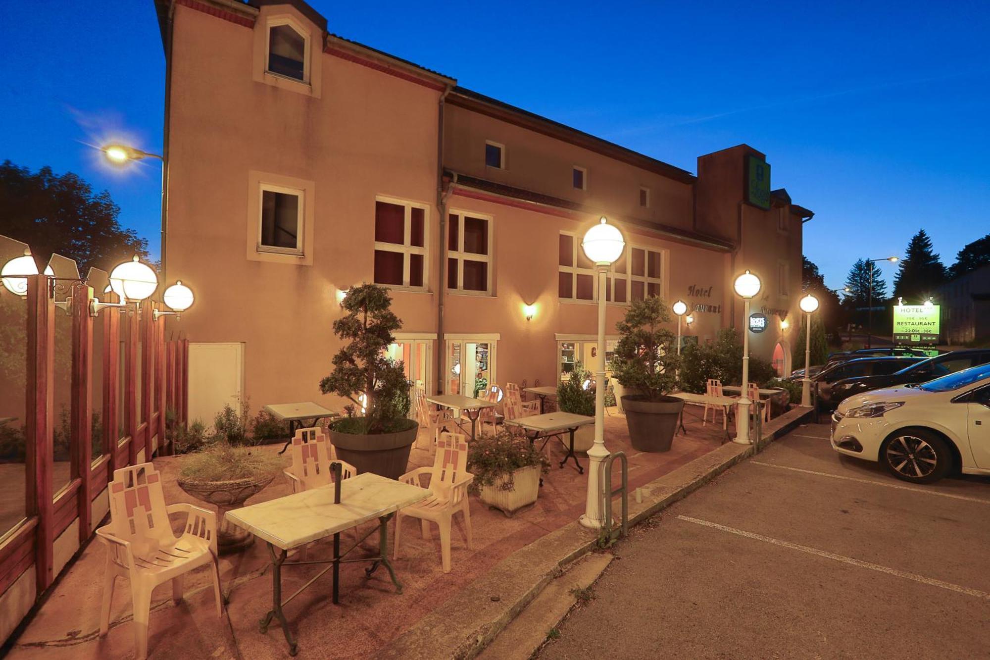 Logis Hotel Spa Restaurant Le Provence Lanarce Eksteriør bilde