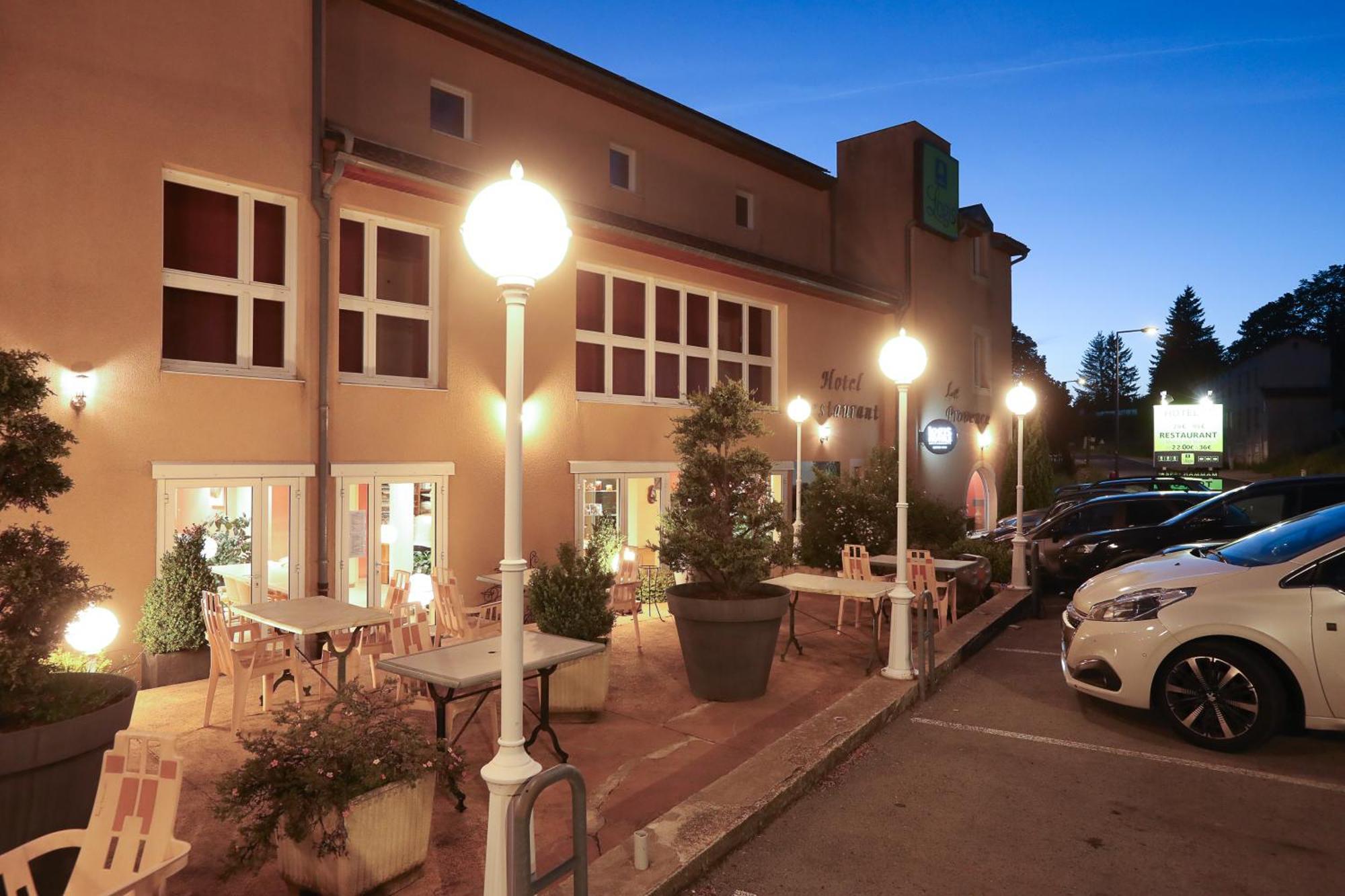 Logis Hotel Spa Restaurant Le Provence Lanarce Eksteriør bilde