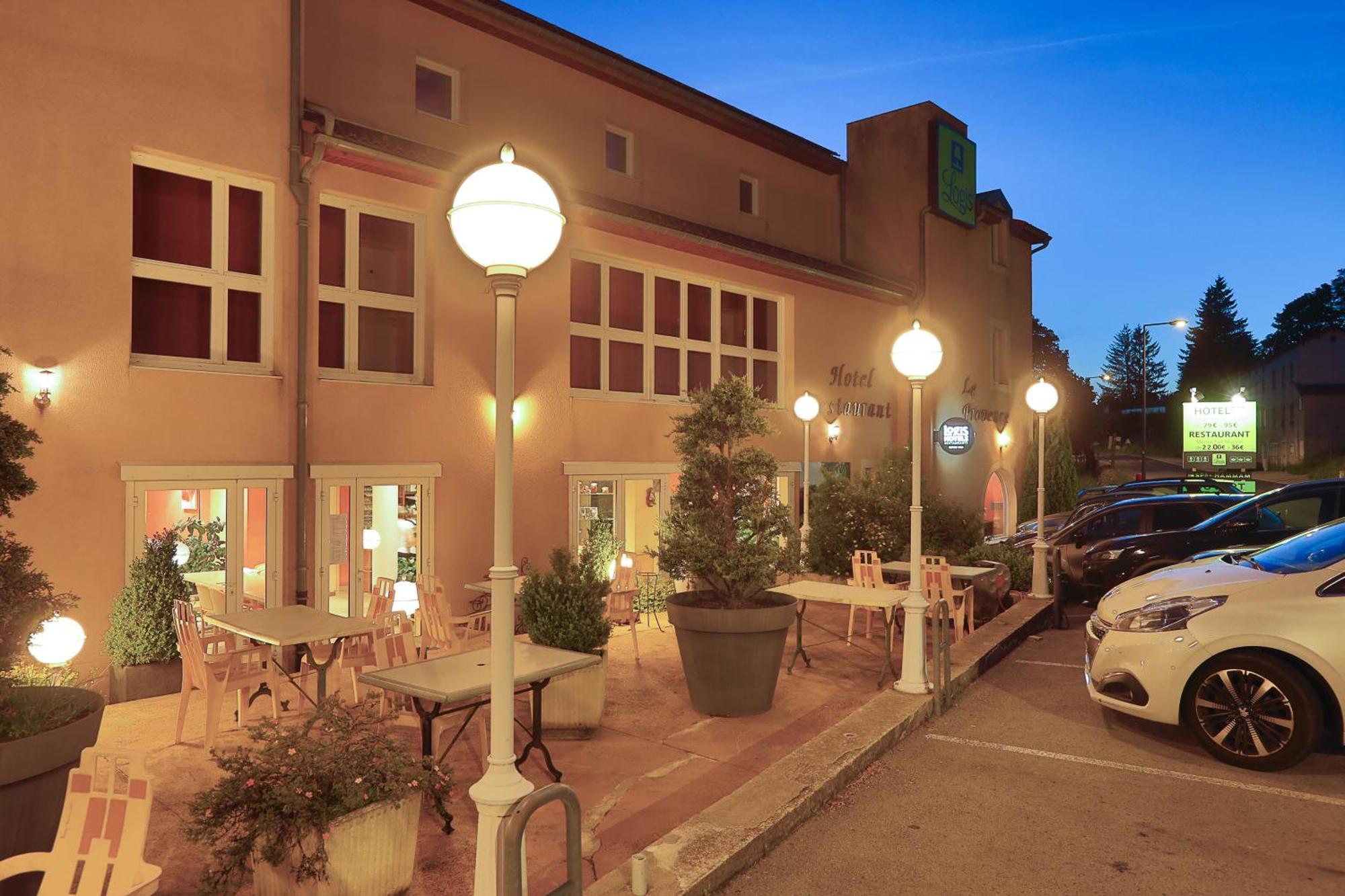 Logis Hotel Spa Restaurant Le Provence Lanarce Eksteriør bilde