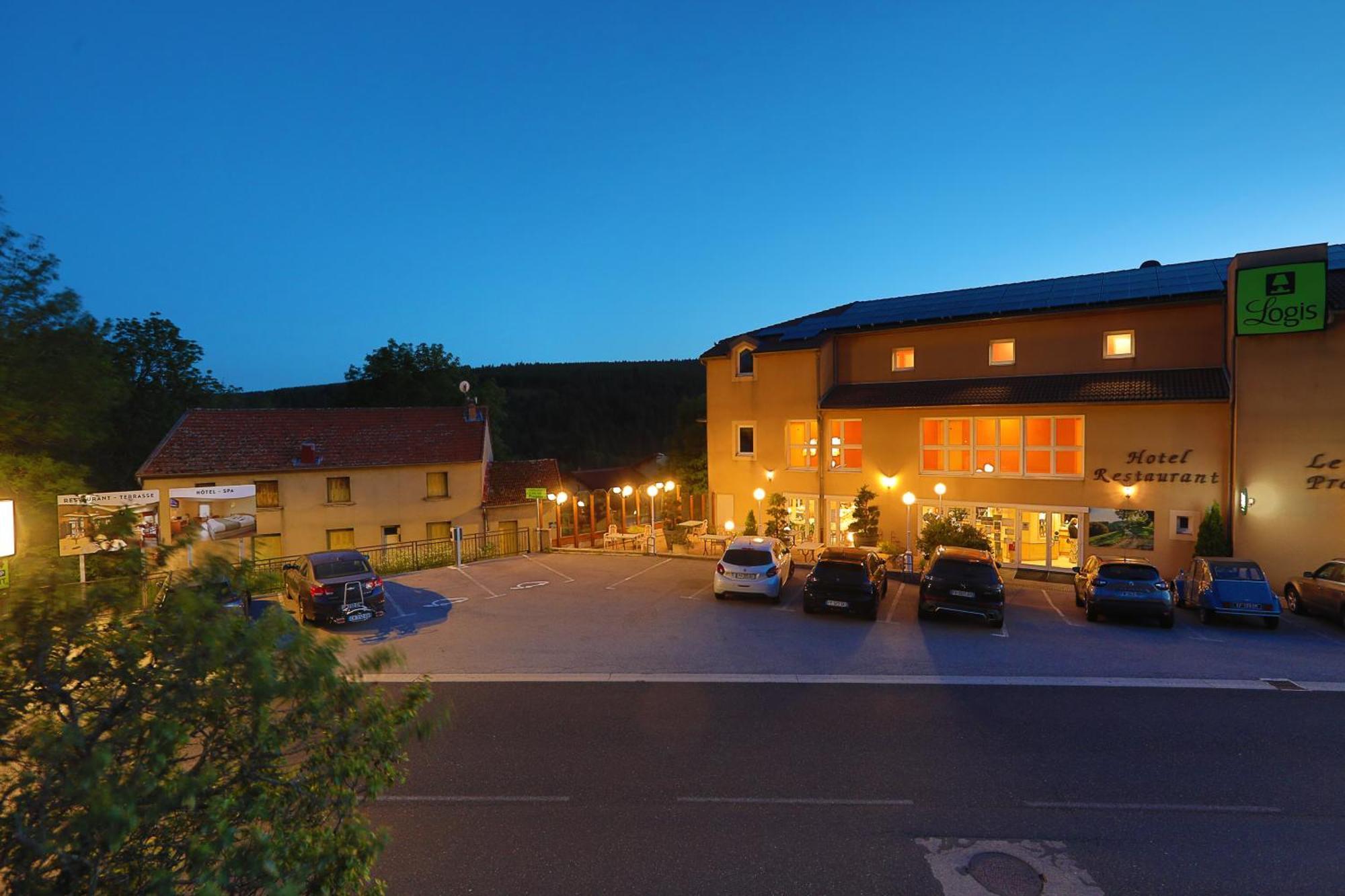 Logis Hotel Spa Restaurant Le Provence Lanarce Eksteriør bilde