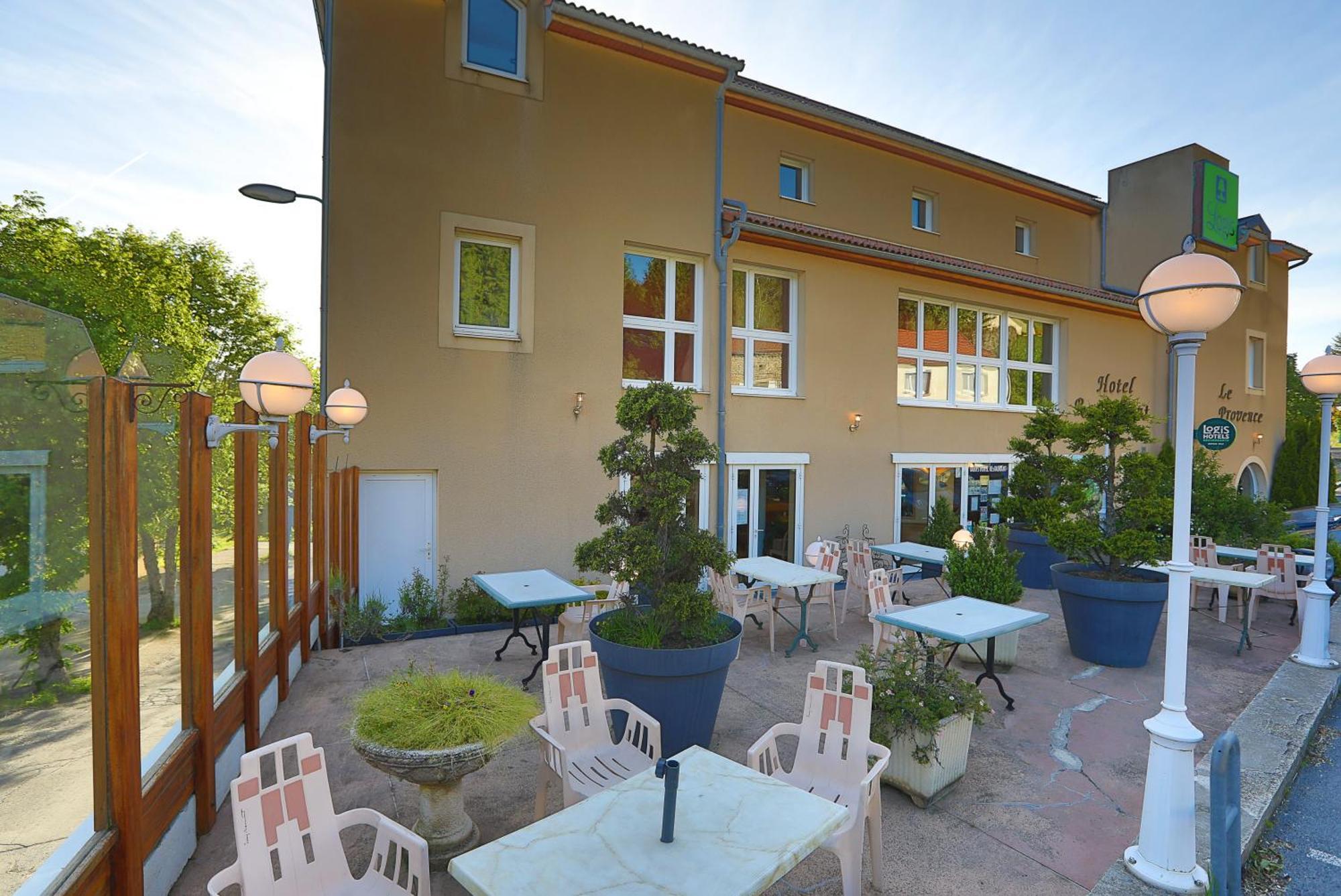 Logis Hotel Spa Restaurant Le Provence Lanarce Eksteriør bilde